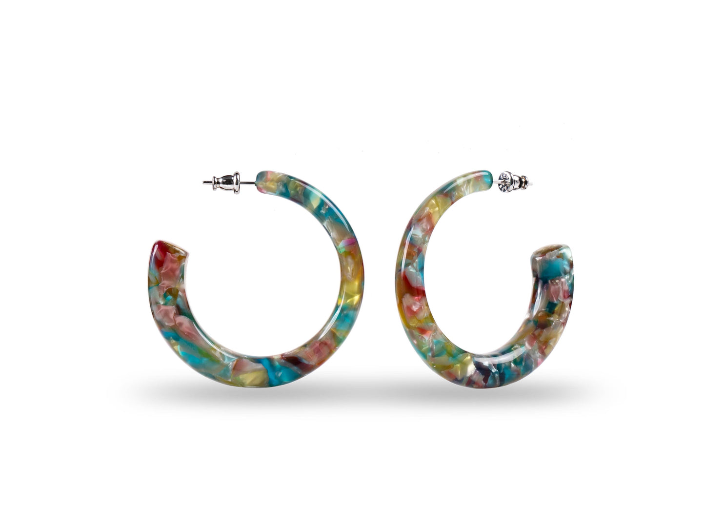 Geometric Hoop Earrings