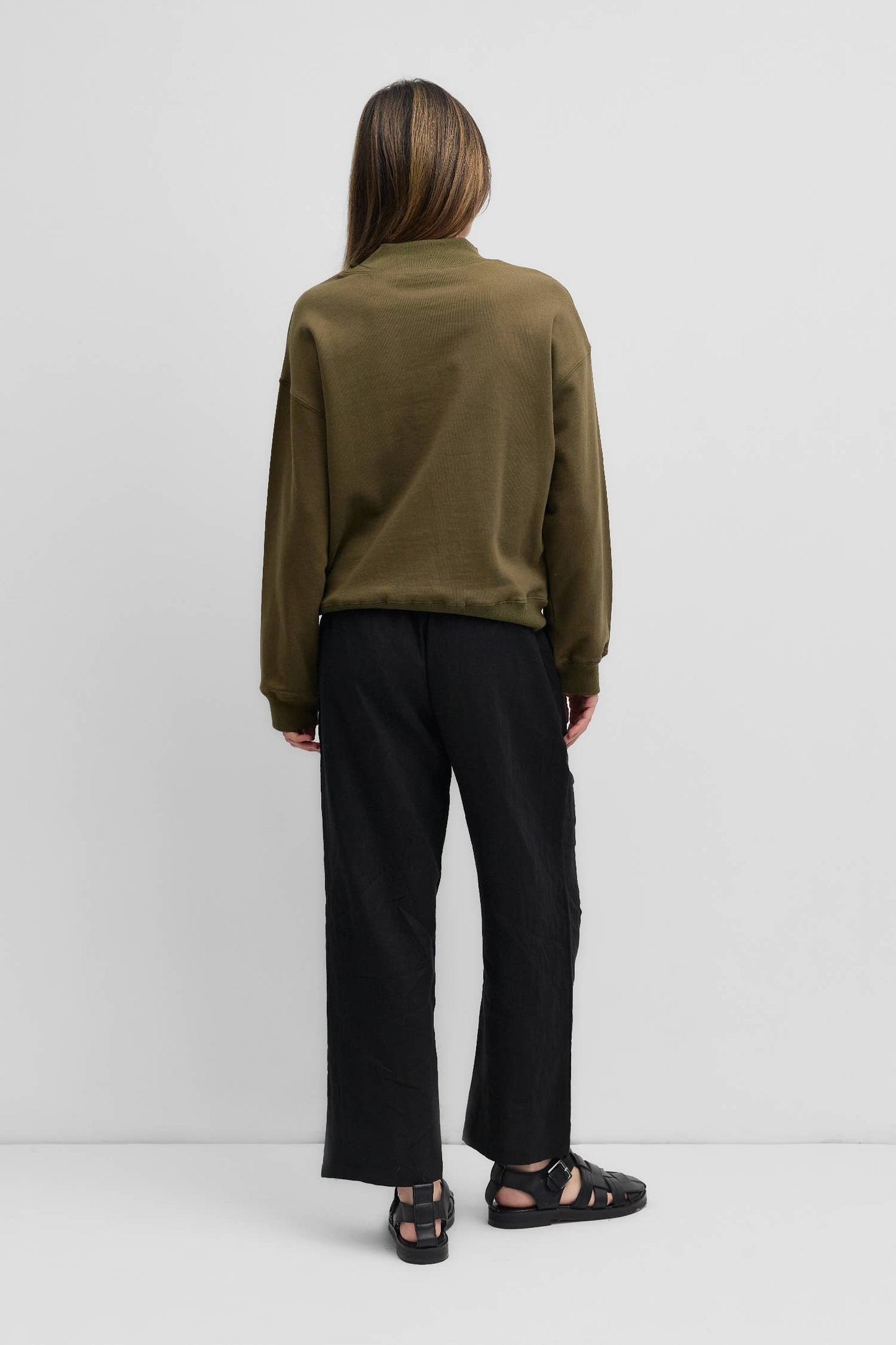 The Trey Sweater | Mock Neck Sweater