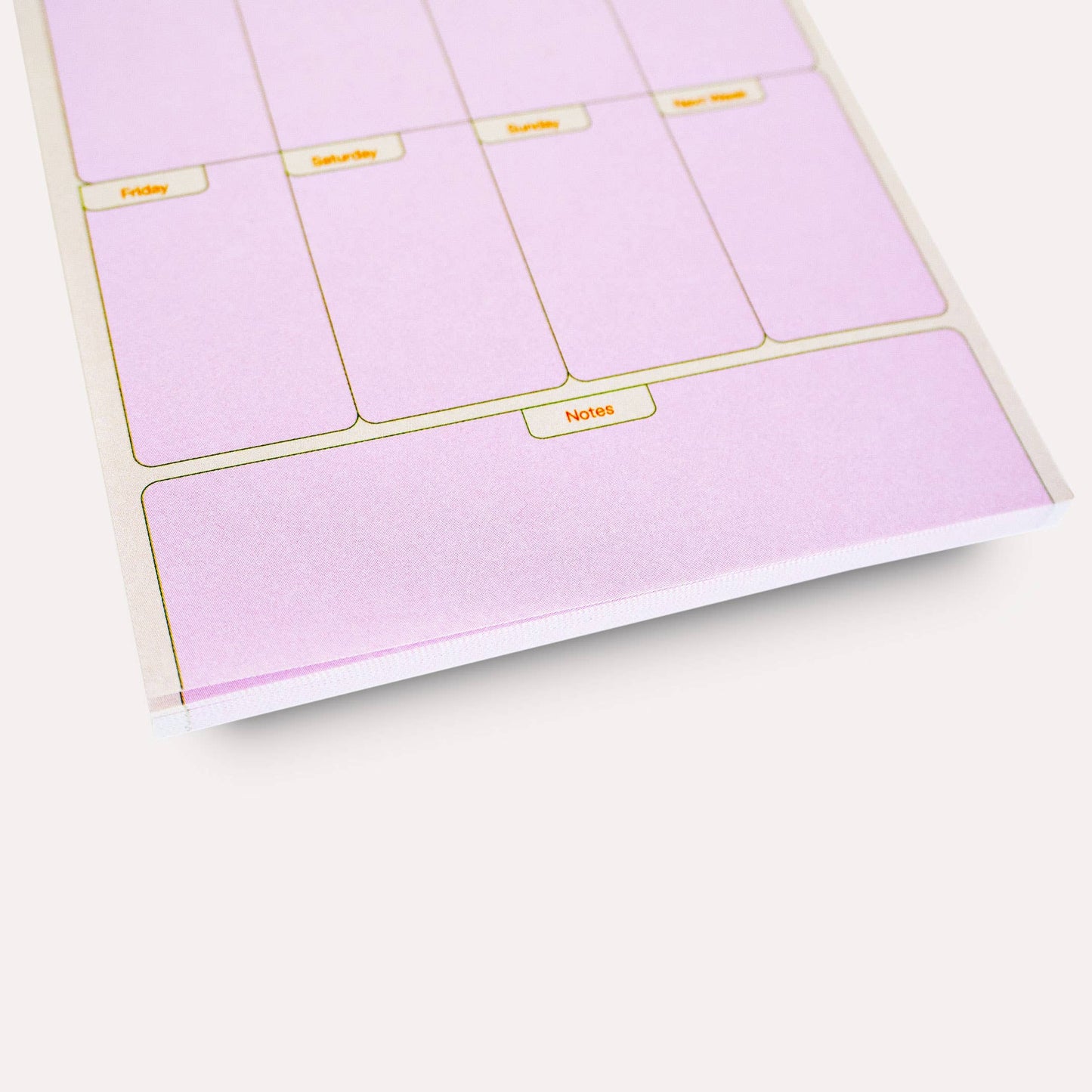 Weekly Planner Sticky Notes