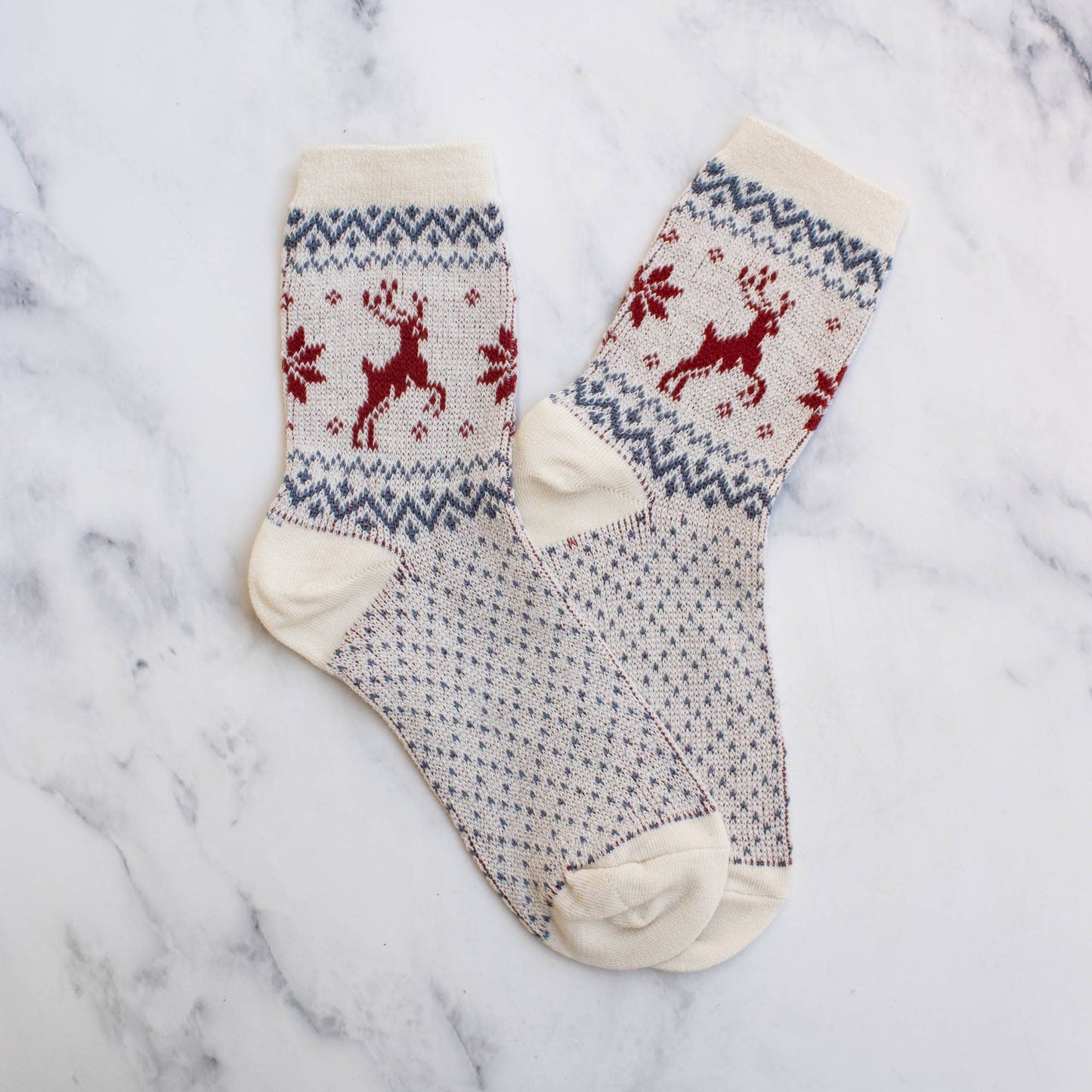 Christmas Deer Socks