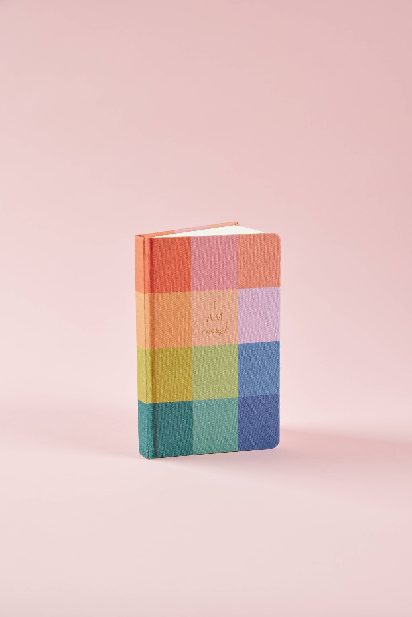 Rainbow Check Notebook