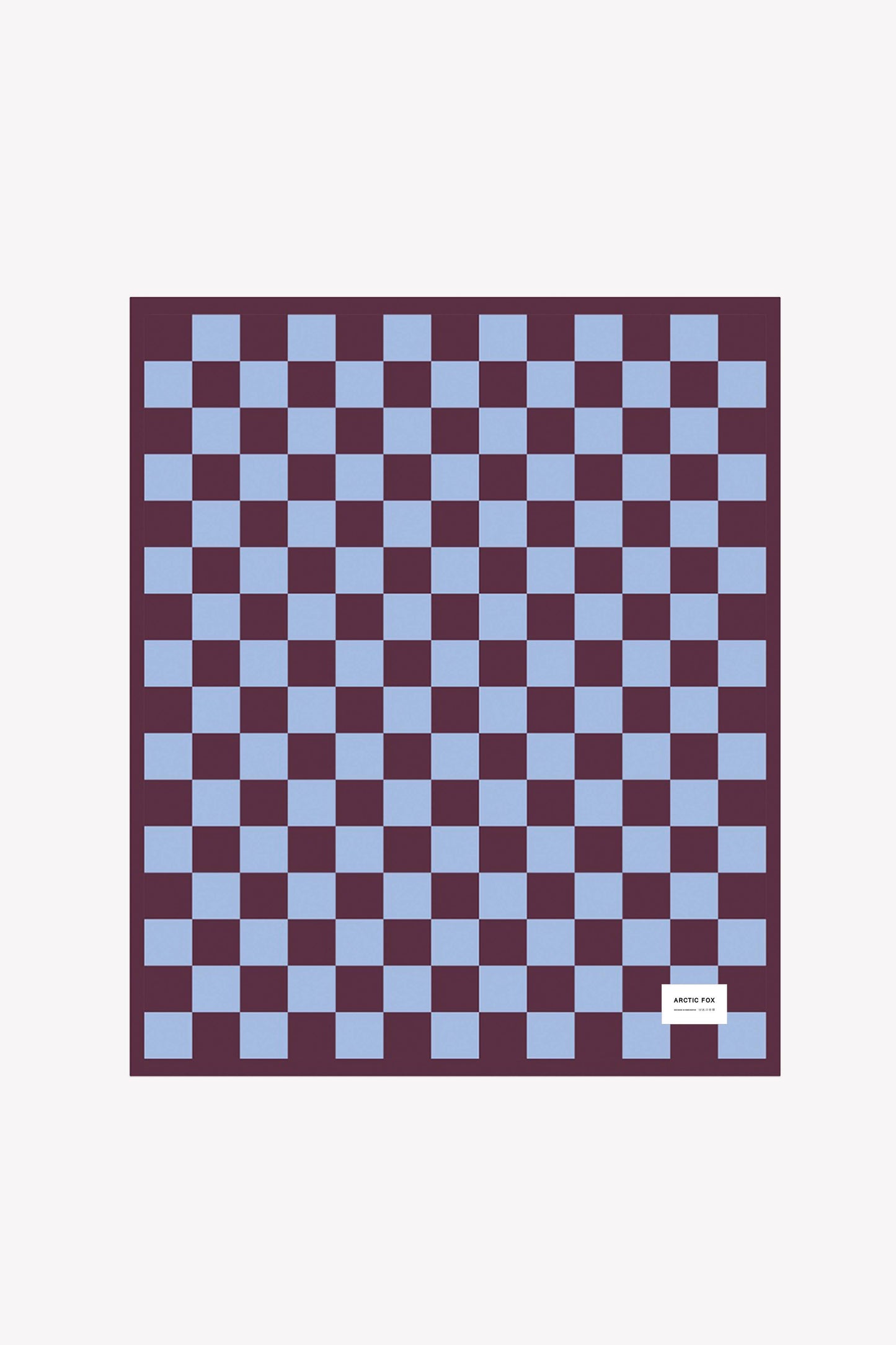 The Teddy Throw - Blue Check