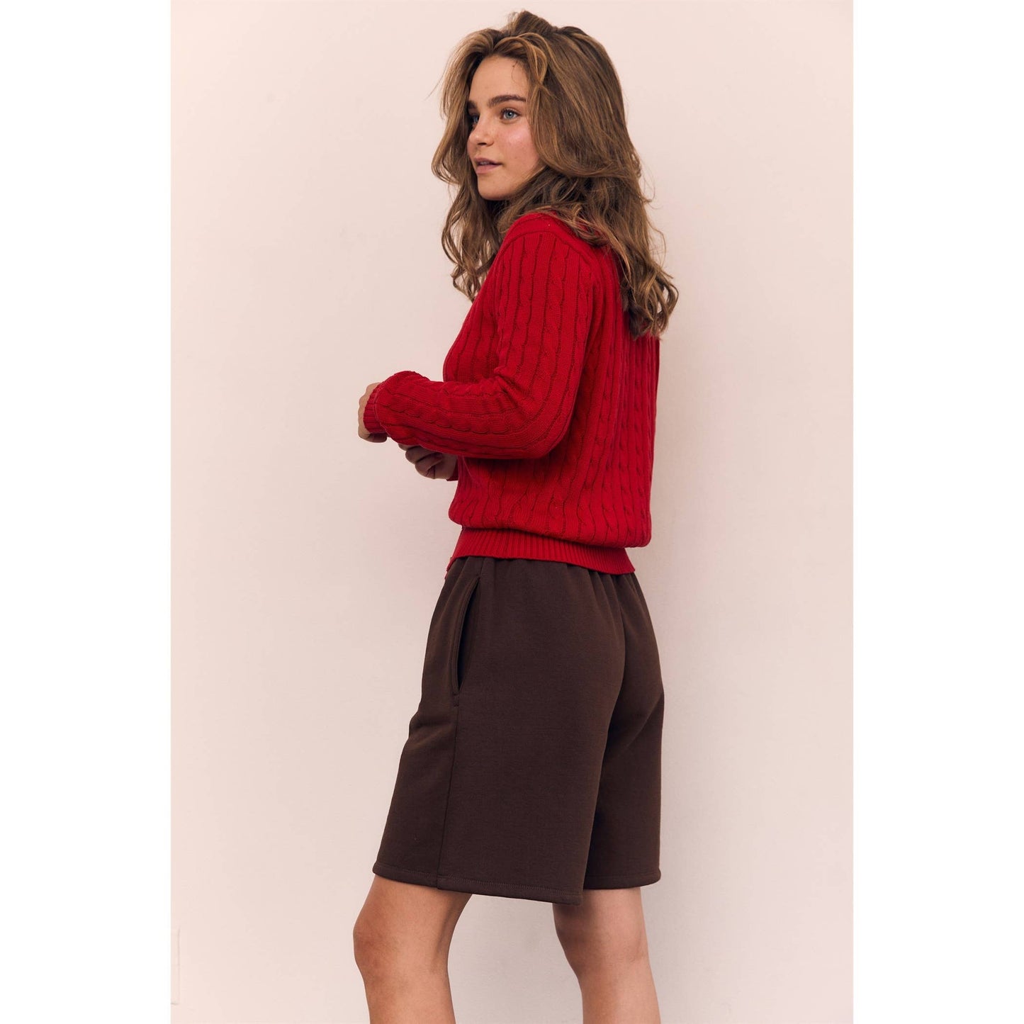 Classic Cable Knit Cardigan