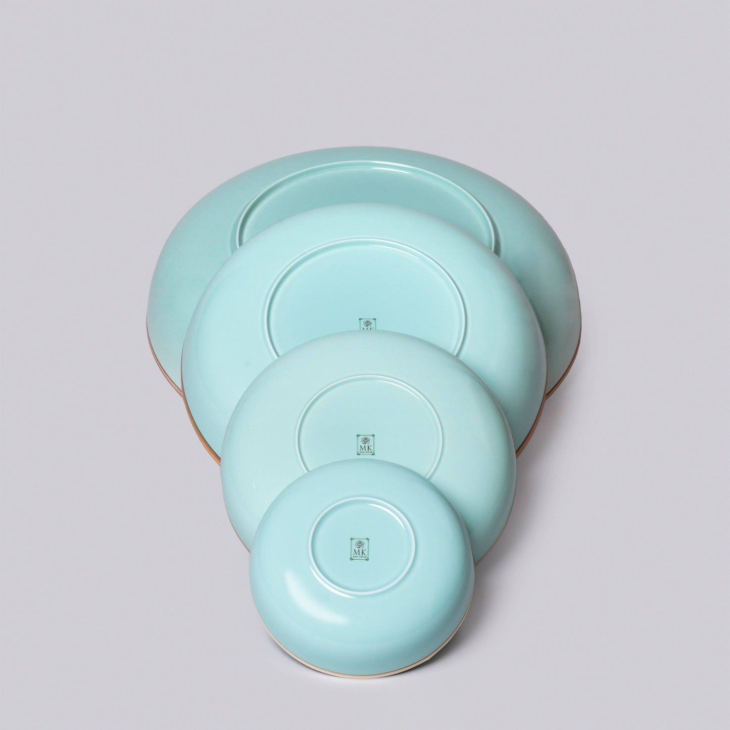 Porcelain Nesting Bowls : Celadon