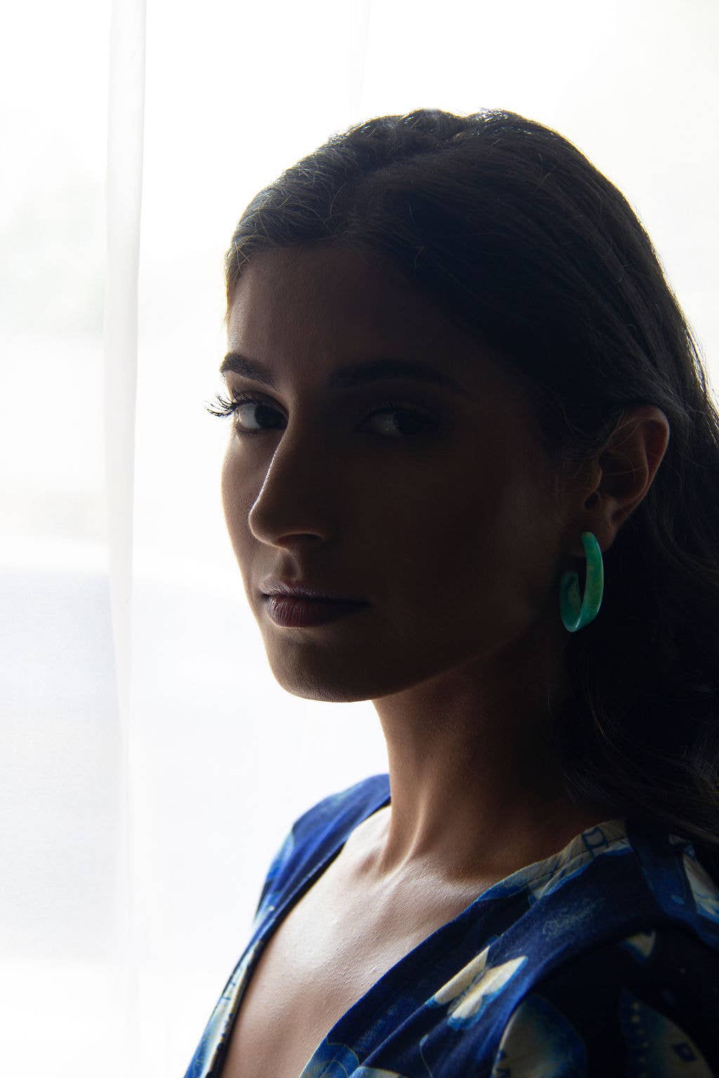 Oval Hoop Earrings