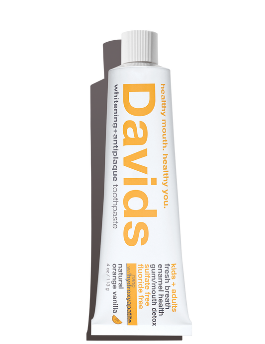 Davids toothpaste  /  orange vanilla