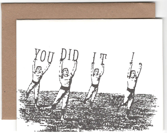 You Did It!