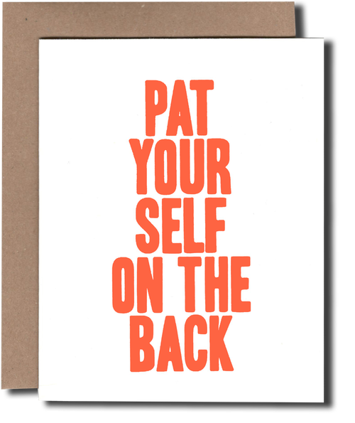 Pat Yourself On The Back