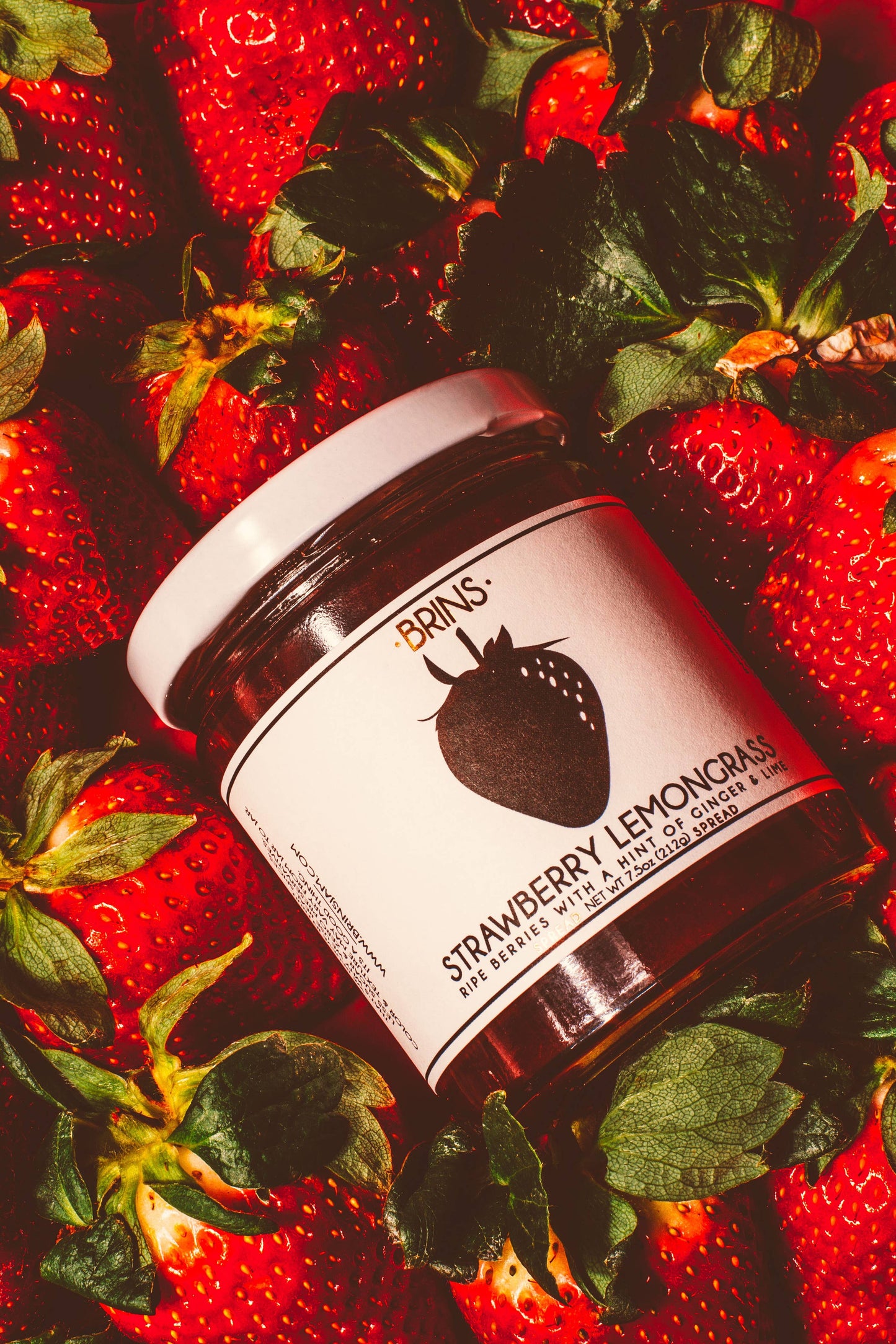 Strawberry Lemongrass Spread and Preserve