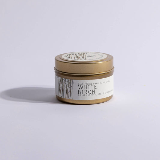 White Birch - Tin - Just Bee Candle