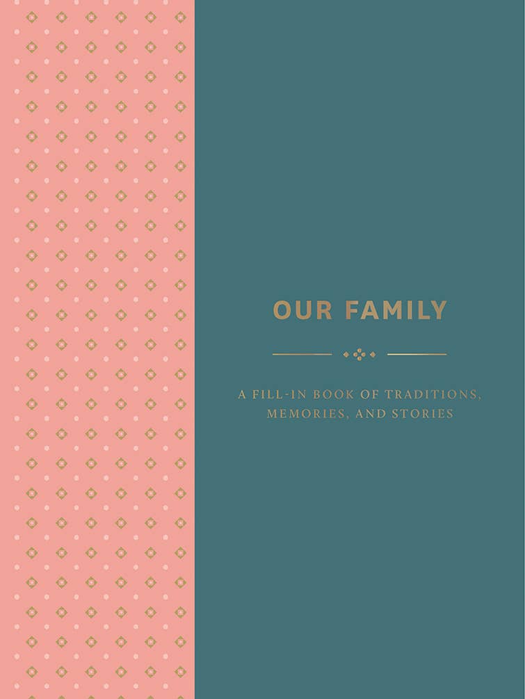 Our Family Fill-In Memory Book Journal