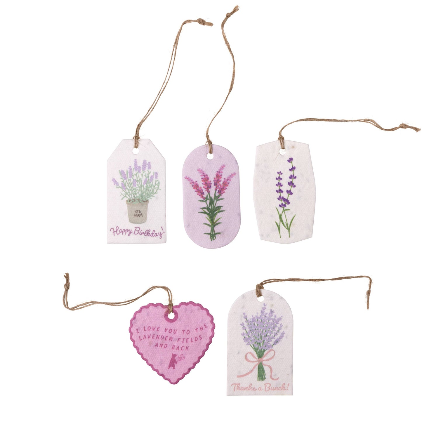 Plantable Seed Gift Tags (5 Pack)