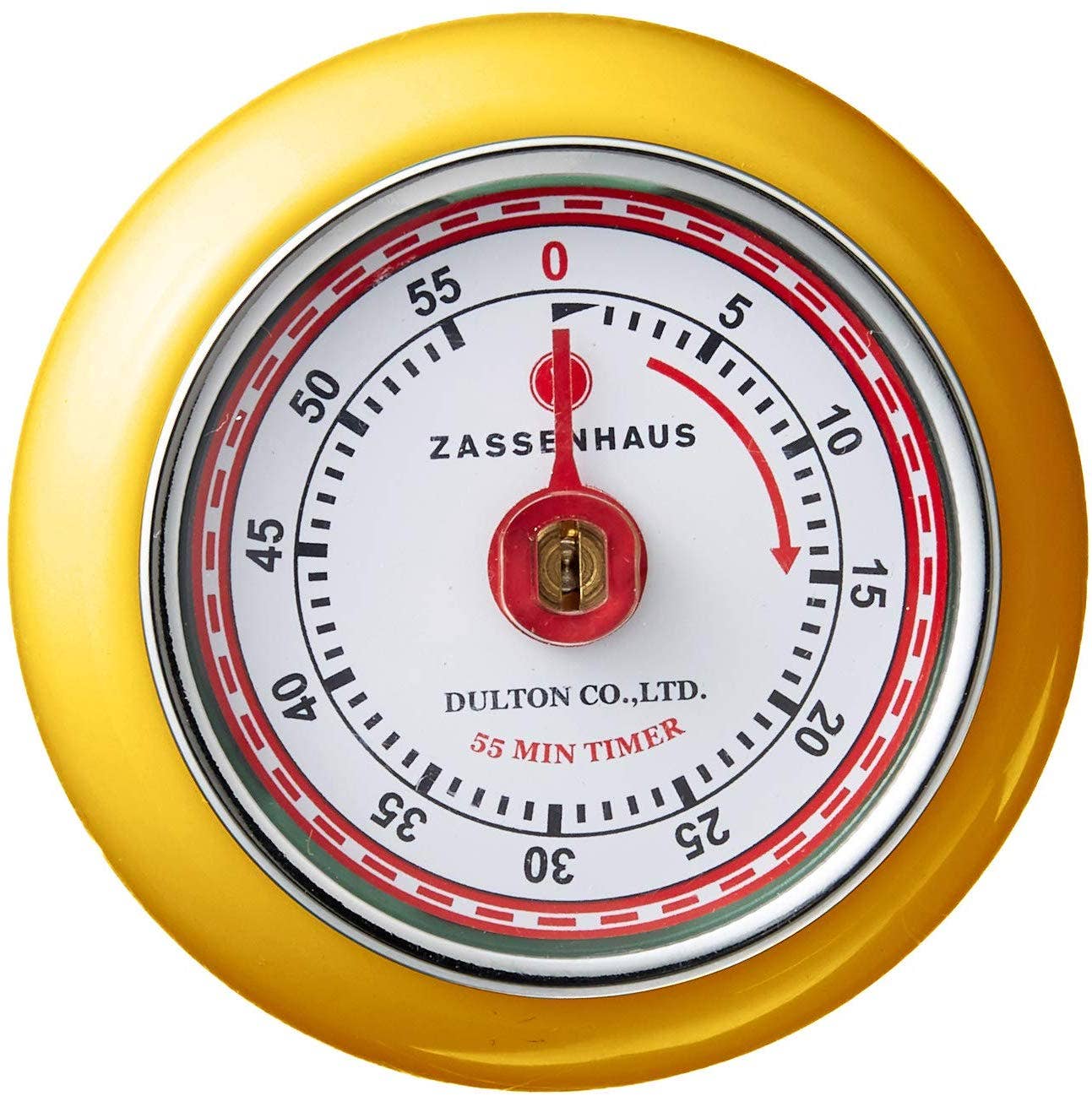 "Retro" Kitchen Timer, Yellow