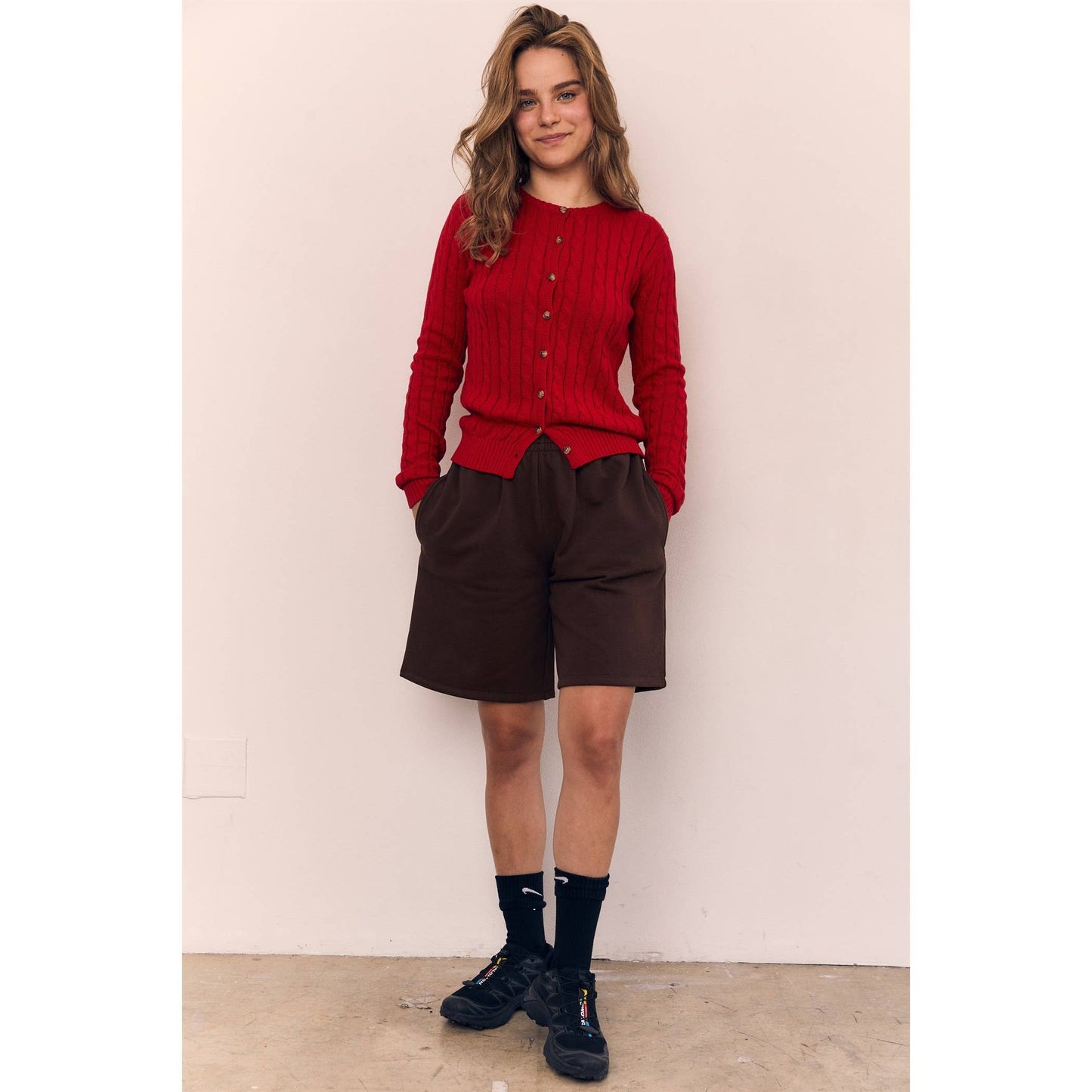 Classic Cable Knit Cardigan