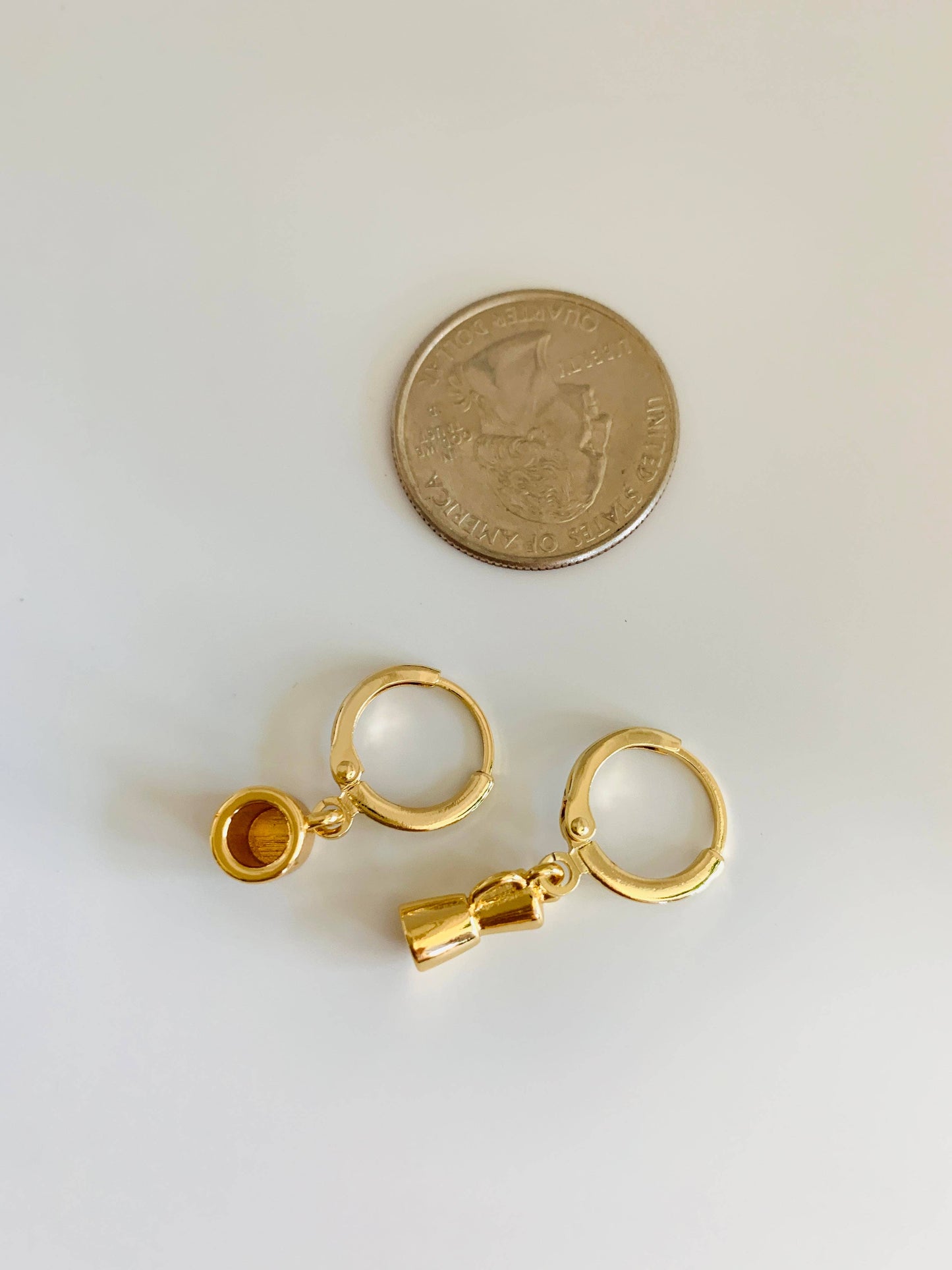 Expresso Coffee Pot and Cup Huggie Earrings