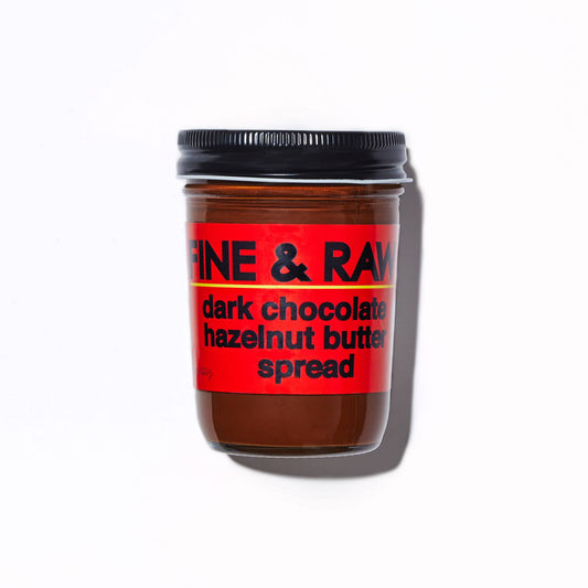 Dark chocolate hazelnut butter spread