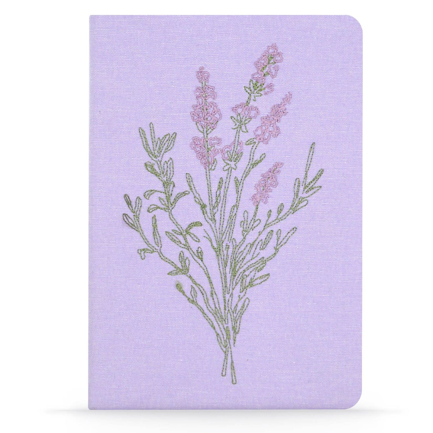Lavender Bunch Embroidered Notebook