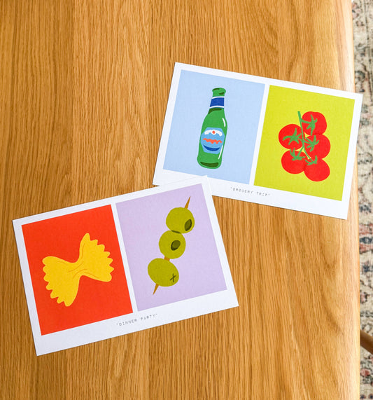 "Dinner Party" Art Print