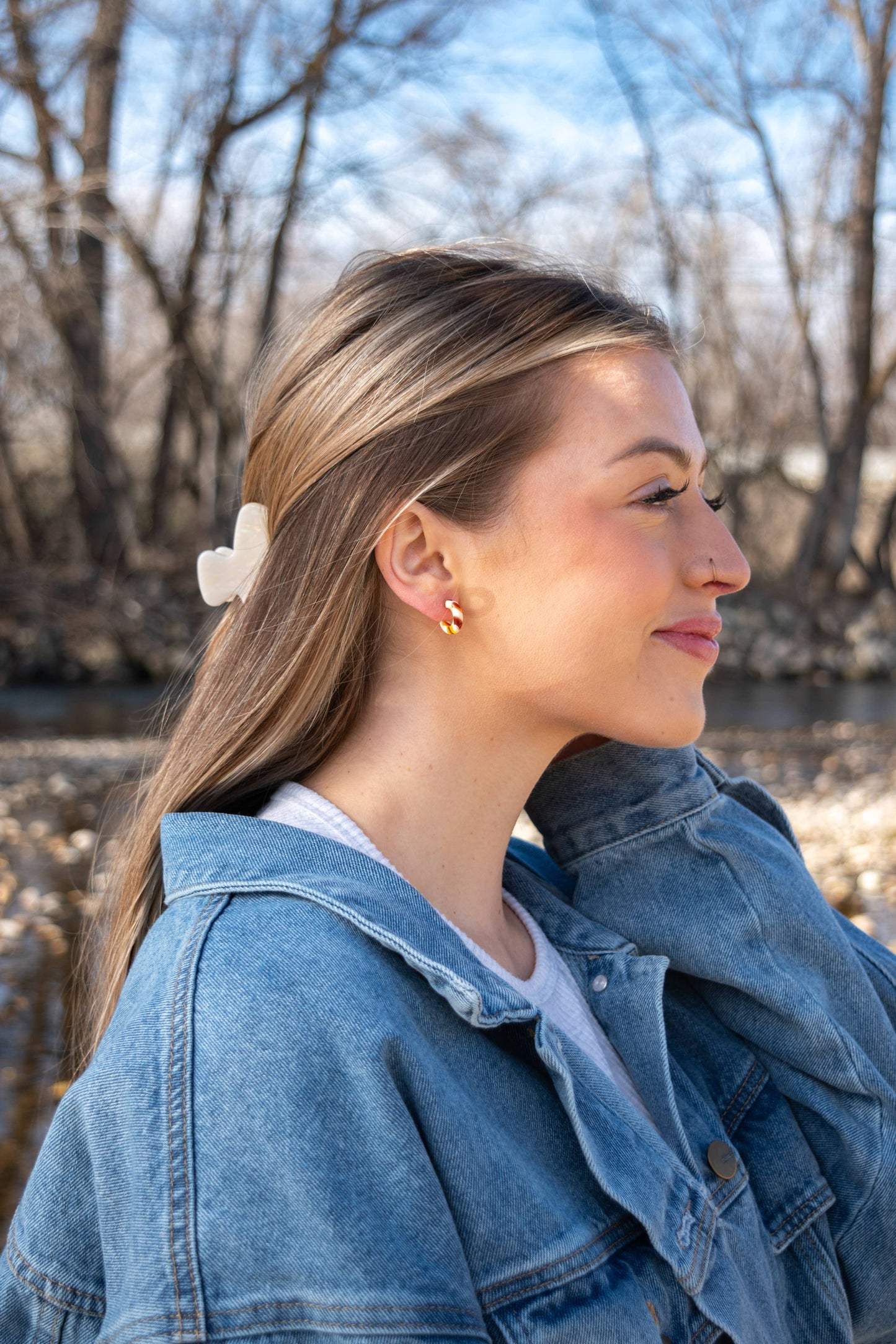 Huggie Hoop Earrings