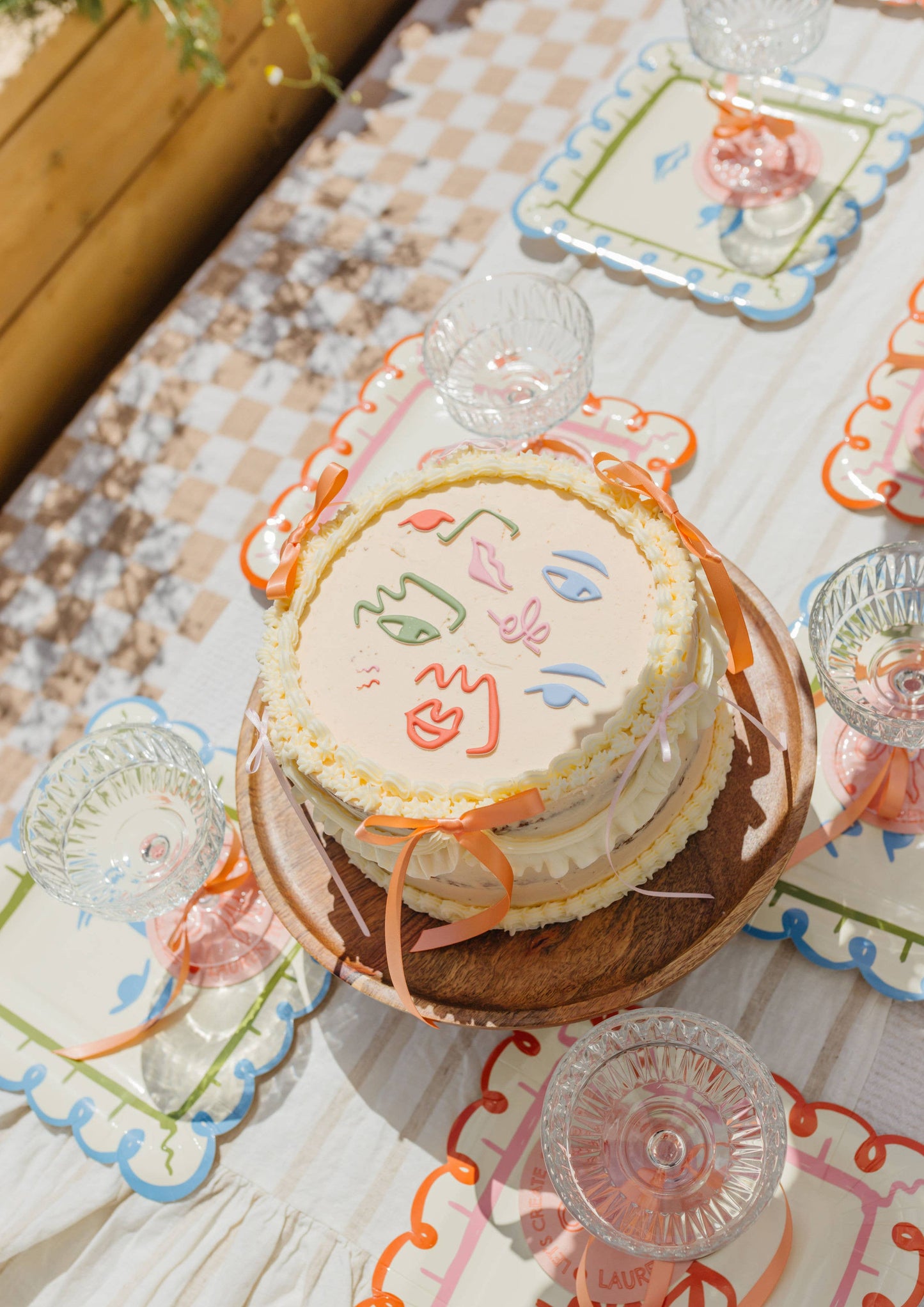 Face Shaped Puffy Stickers