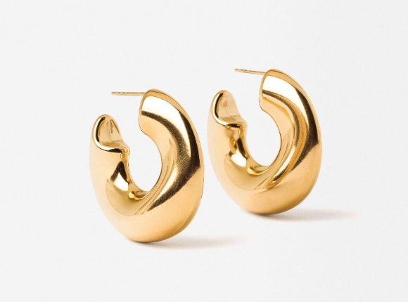 Wave-Puffy Hoops