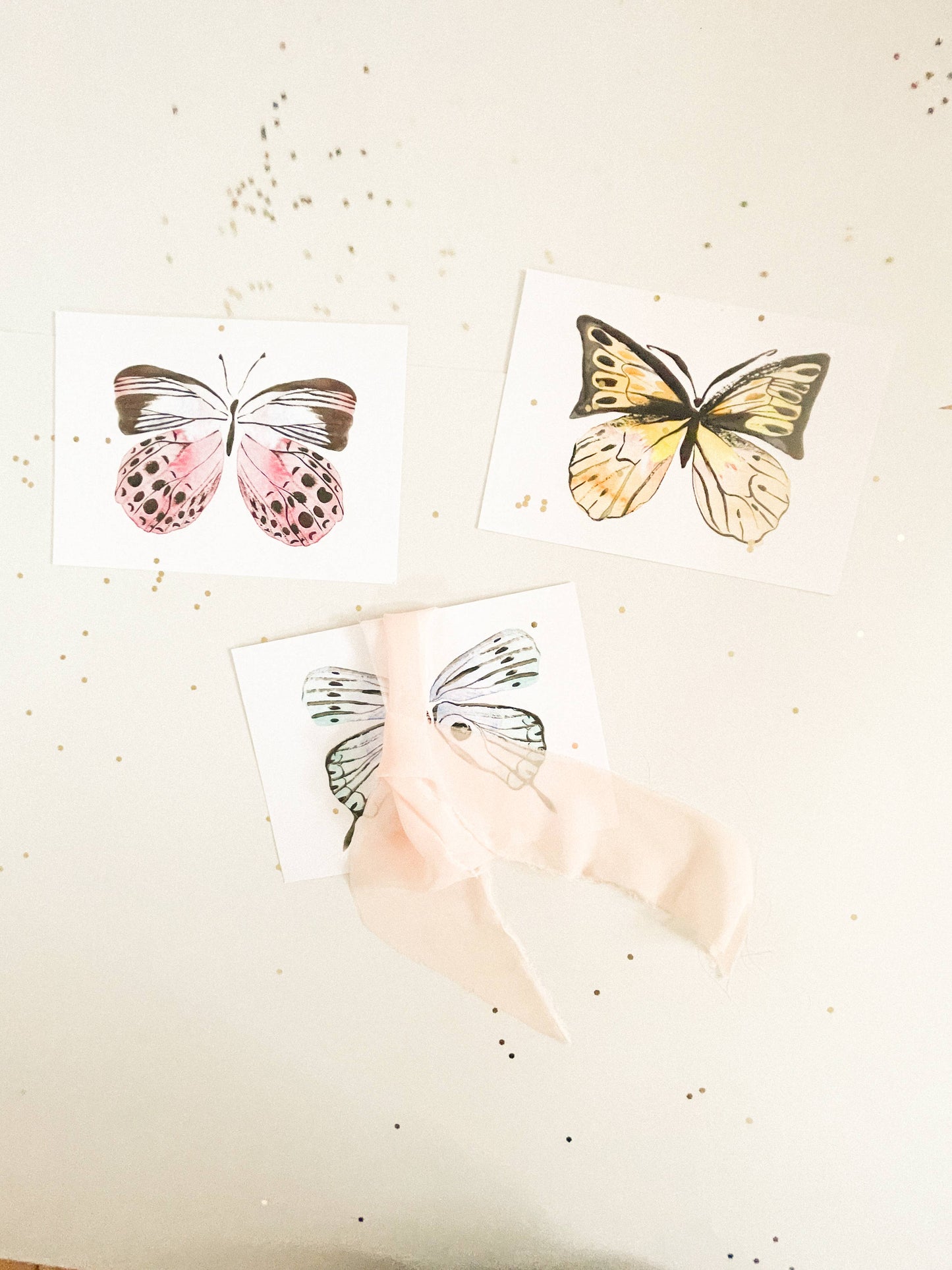 Butterfly Watercolor Art Print