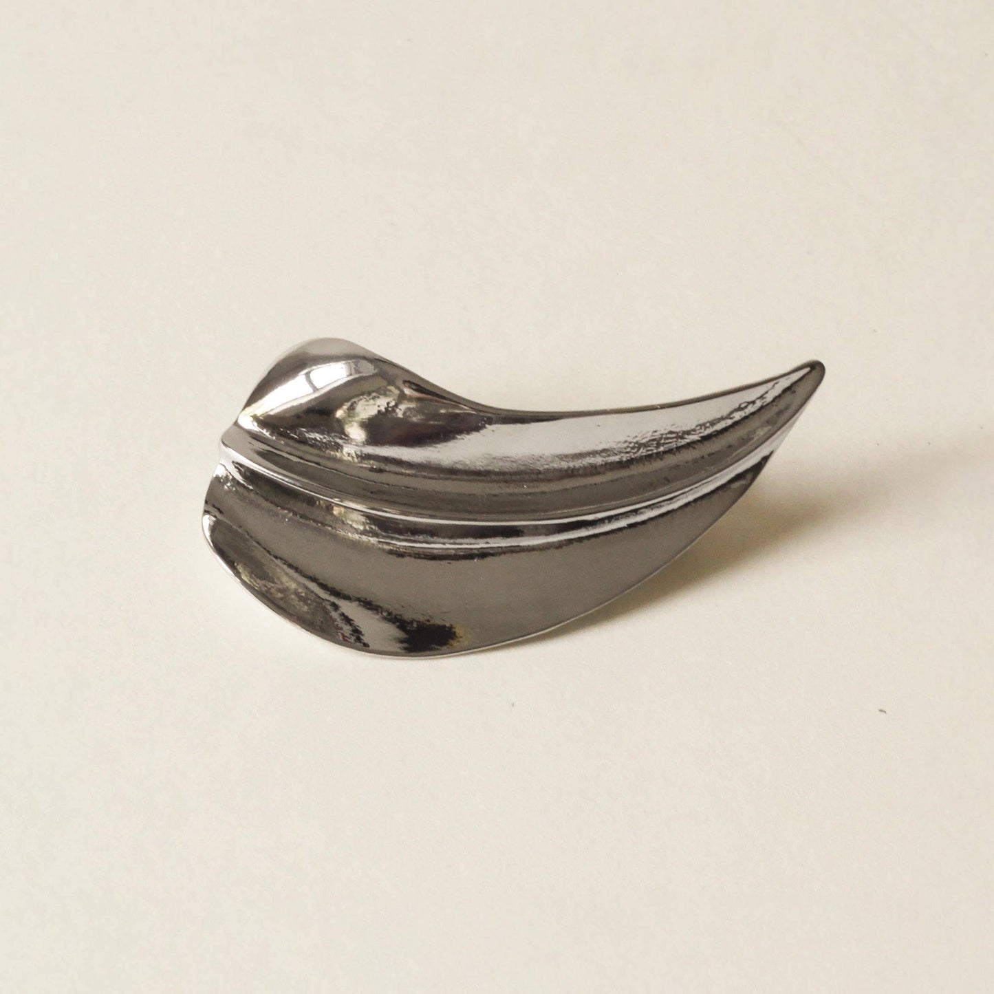 Leaf Metal Barrette Hair Clip