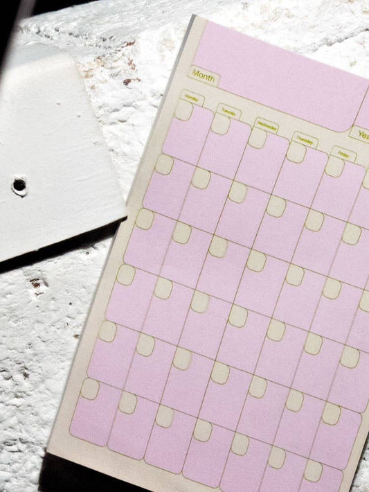 Casetta Monthly Planner Sticky Notes