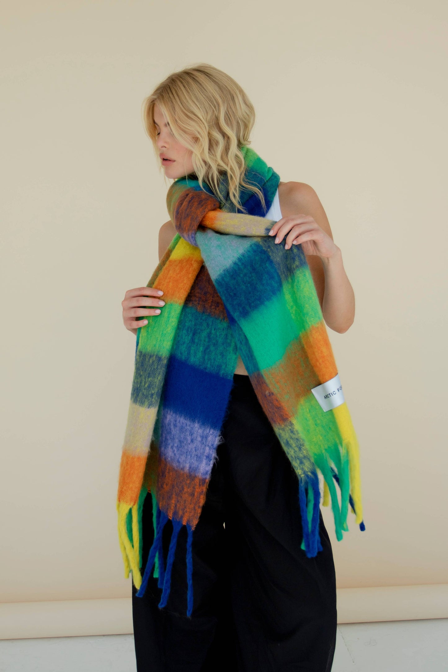 The Reykjavik Scarf - Nordic Skies