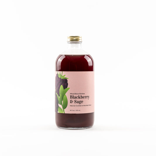 Cocktail Mixer with Blackberry & Sage