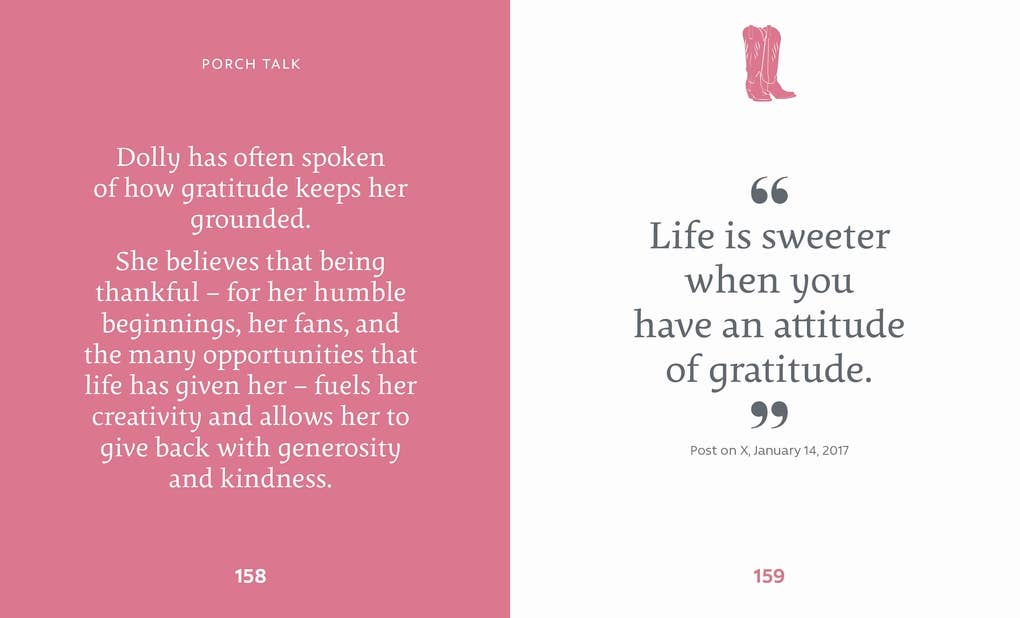 Little Guide to Dolly's Wisdom Quote Book