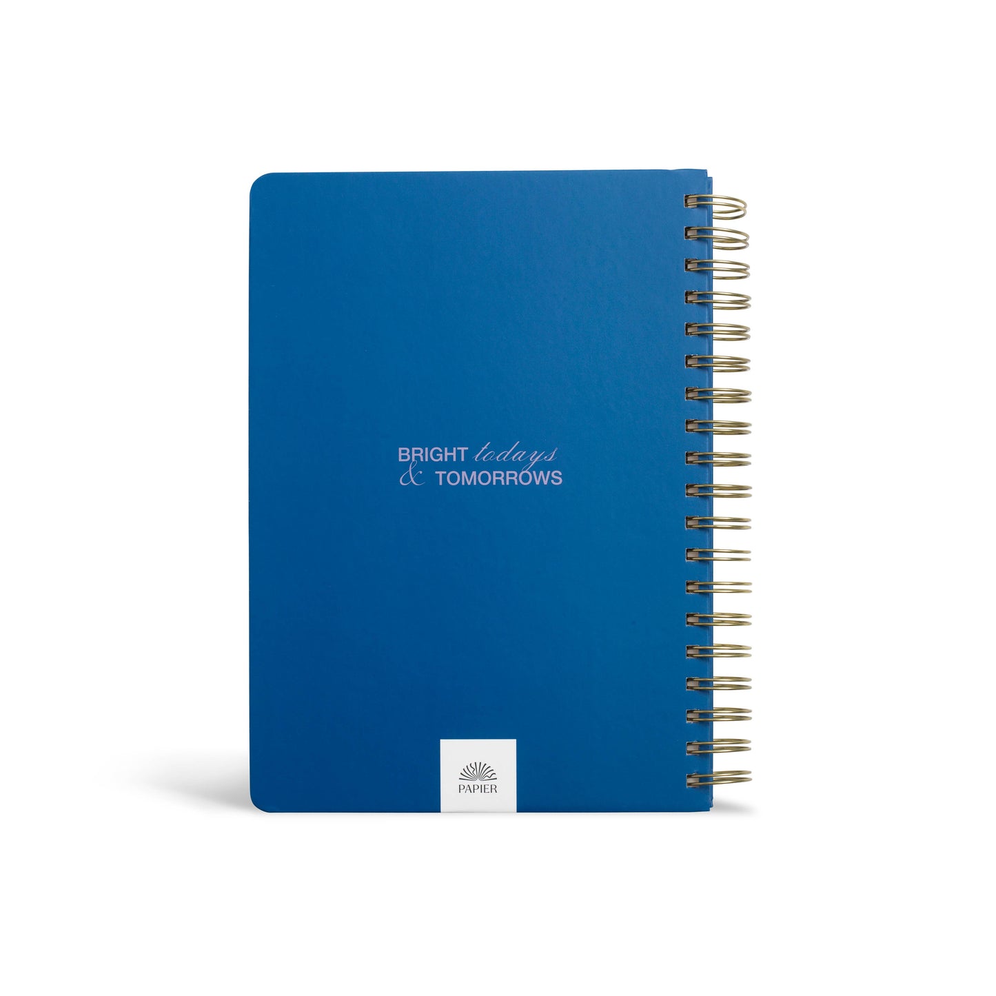 Bold Hardcover Spiral Undated Daily Planner