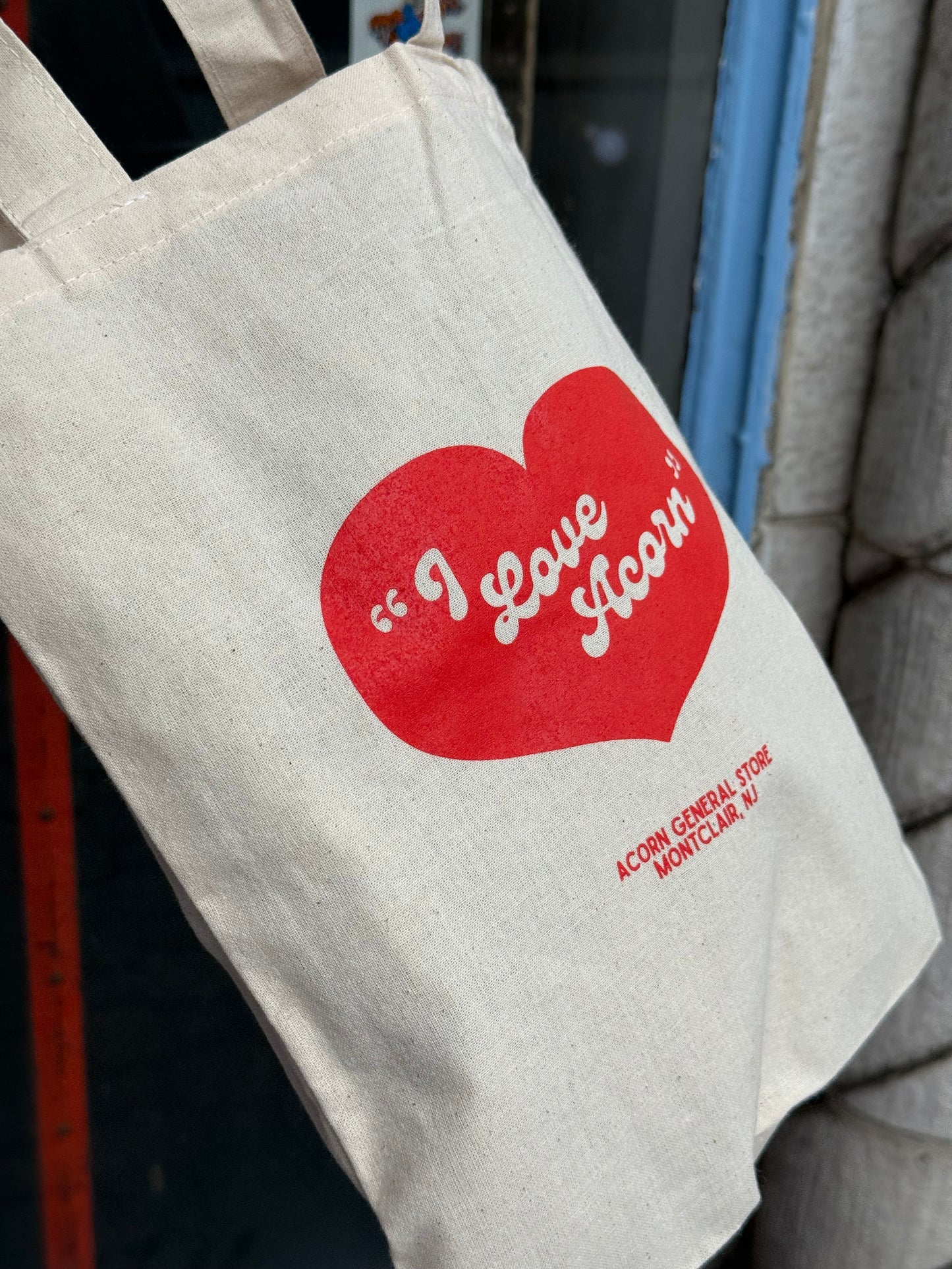 “I Love Acorn” Tote