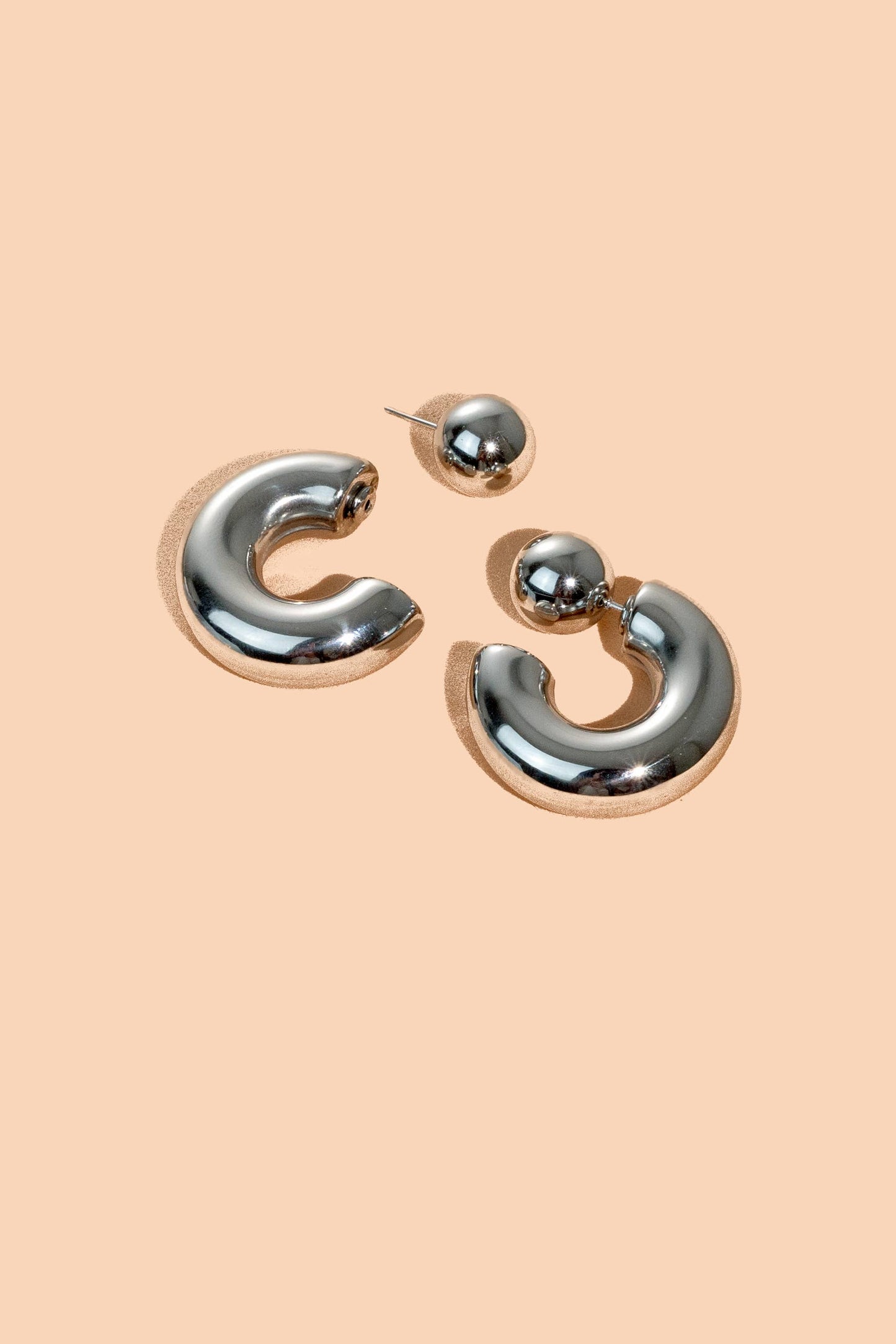 Riley Jacket Hoop Earrings