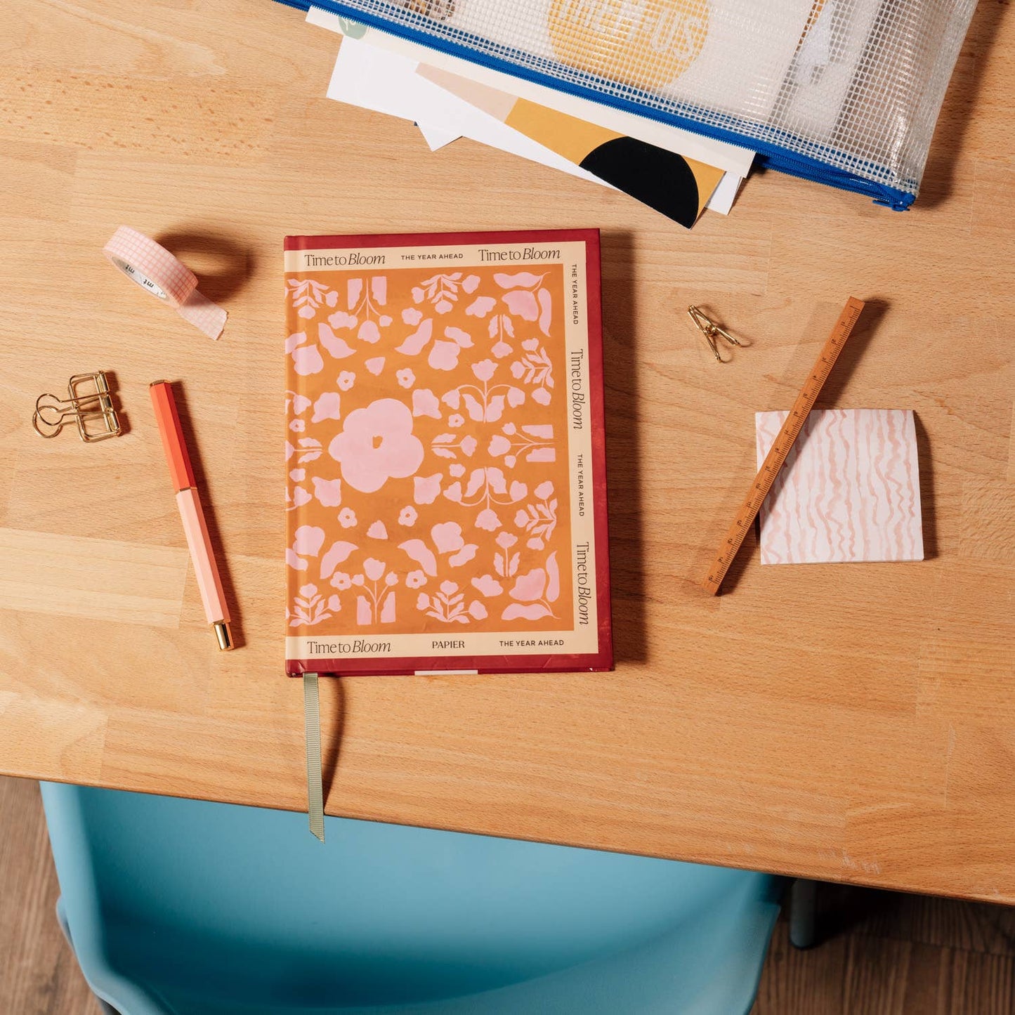 Time To Bloom Undated Daily Planner