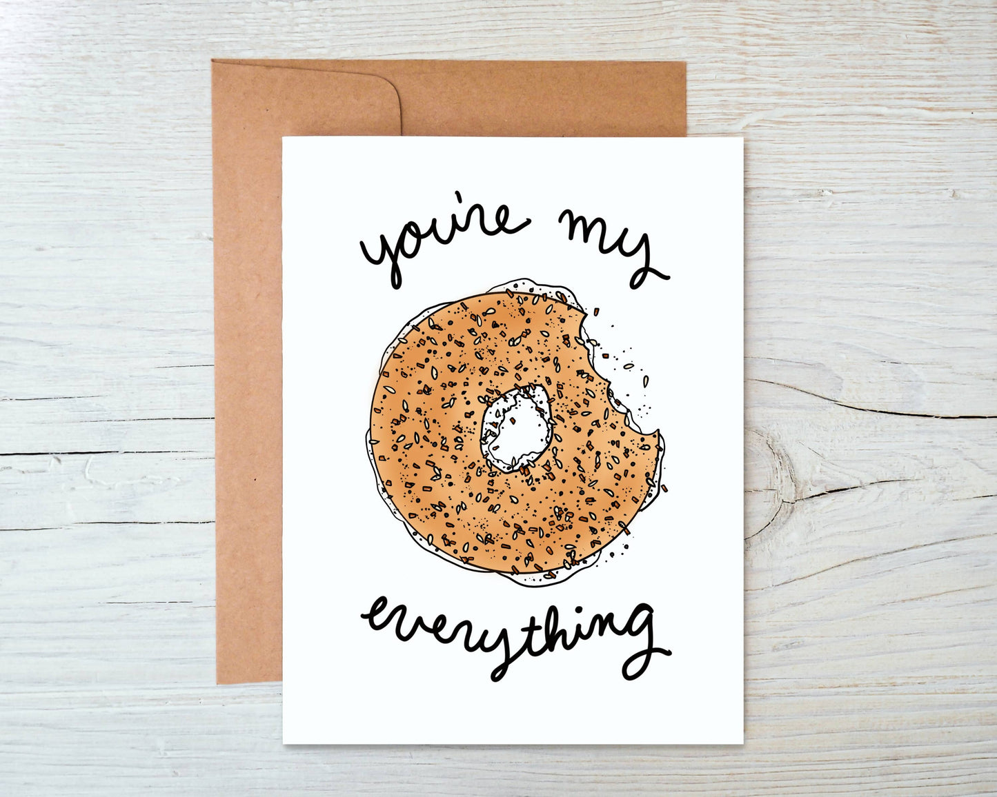 Everything Bagel Card
