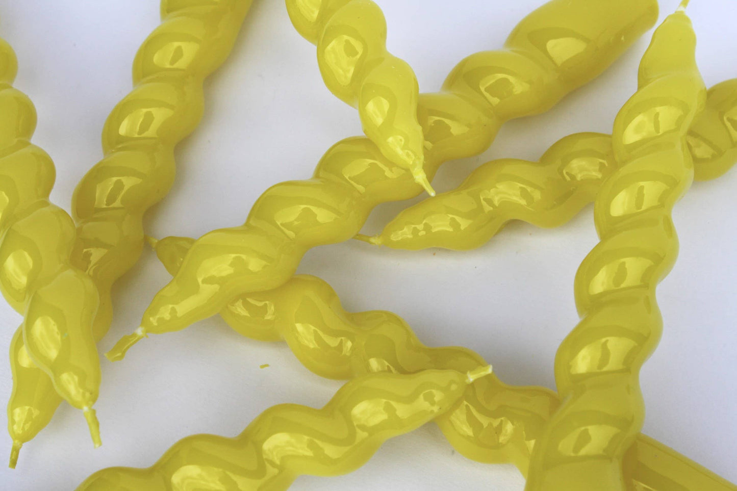 Tapered Candle Stick - Yellow