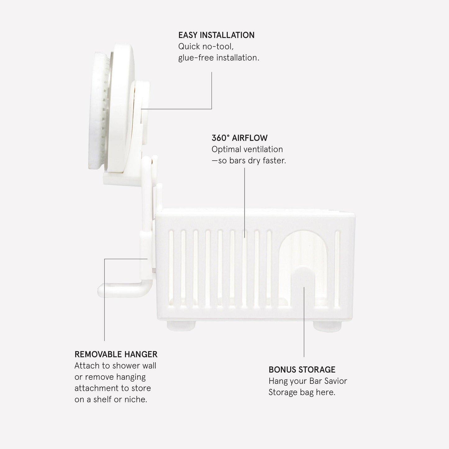 Bar Shower Organizer