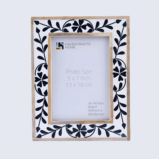 Alhambra Resin Inlay & Wood Picture Frame