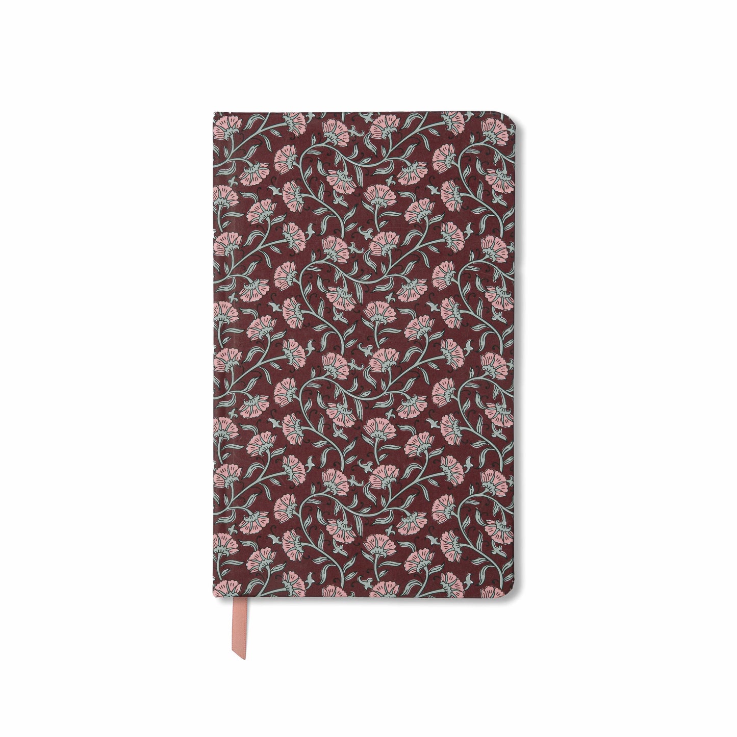 Burgundy Vintage Floral Notebook