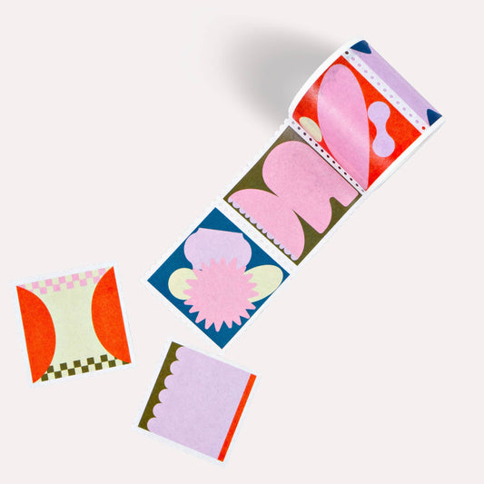 Seoul Mix Giant Stamp Washi Tape