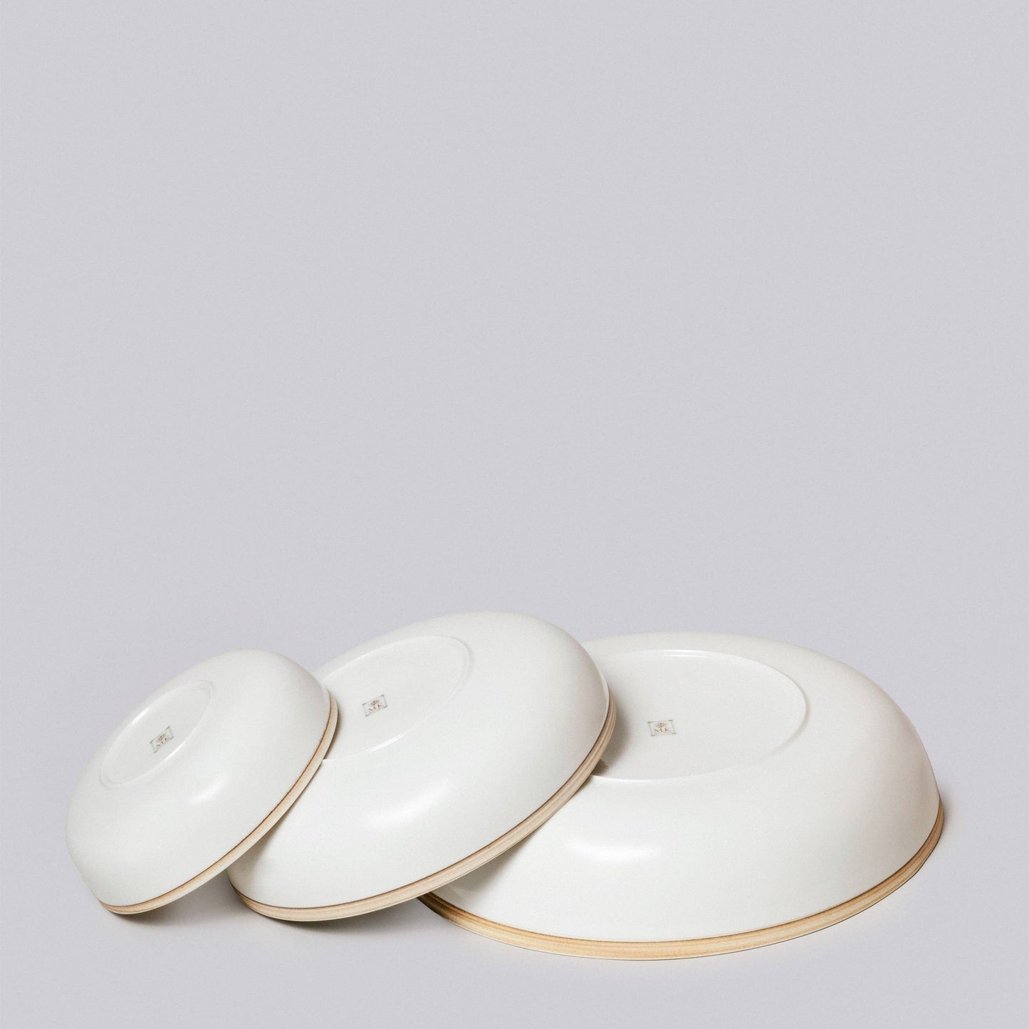 Porcelain Nesting Bowls : Ivory
