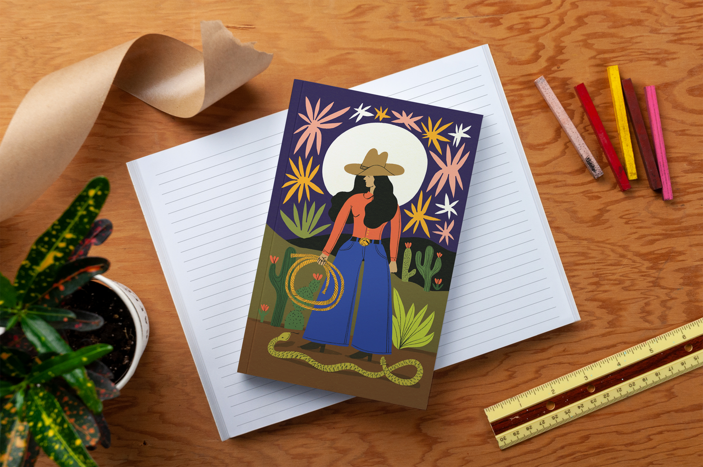 Desert Cowgirl Notebook