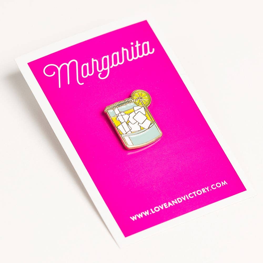 Tiny Margarita Cocktail Enamel Lapel Pin