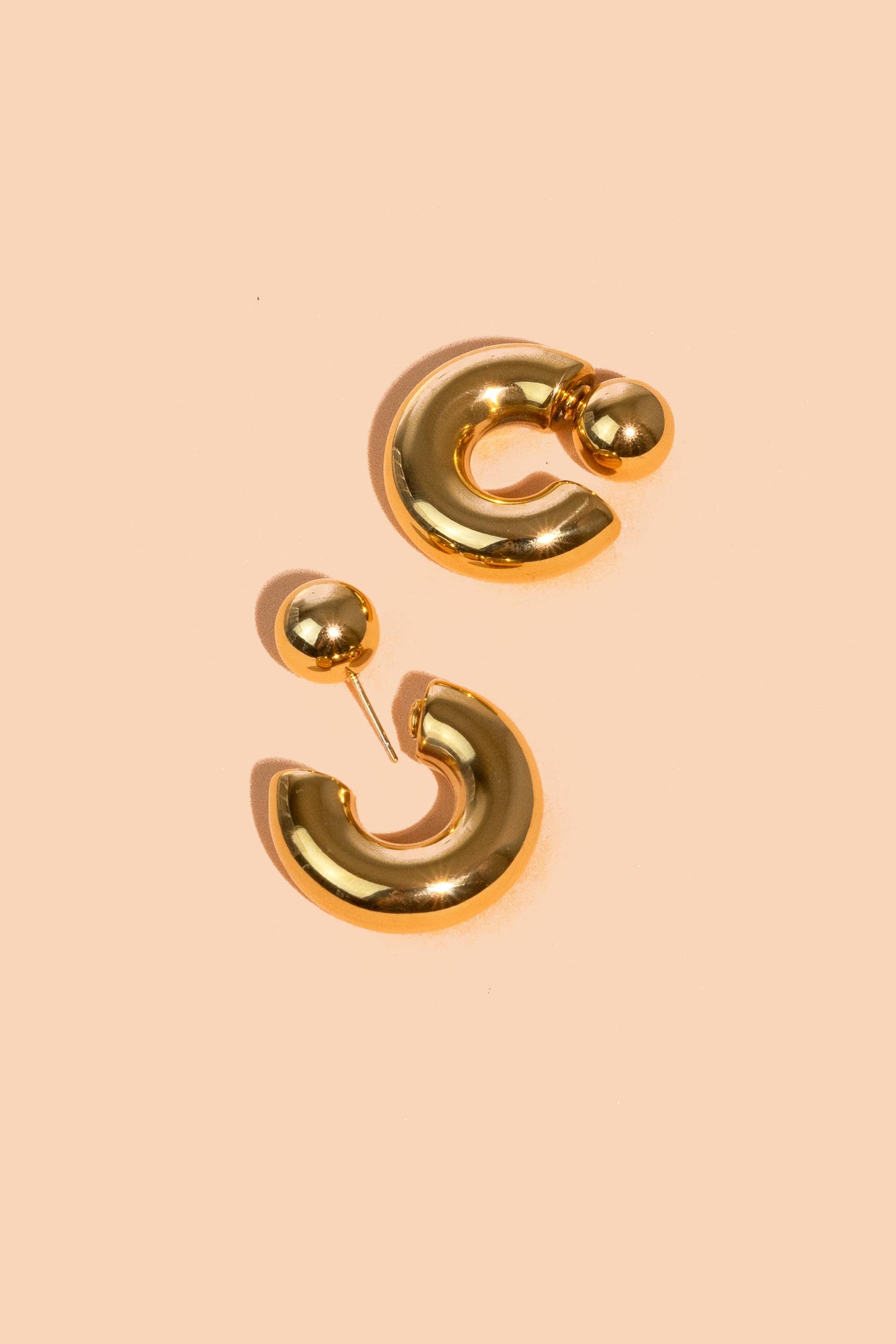 Riley Jacket Hoop Earrings