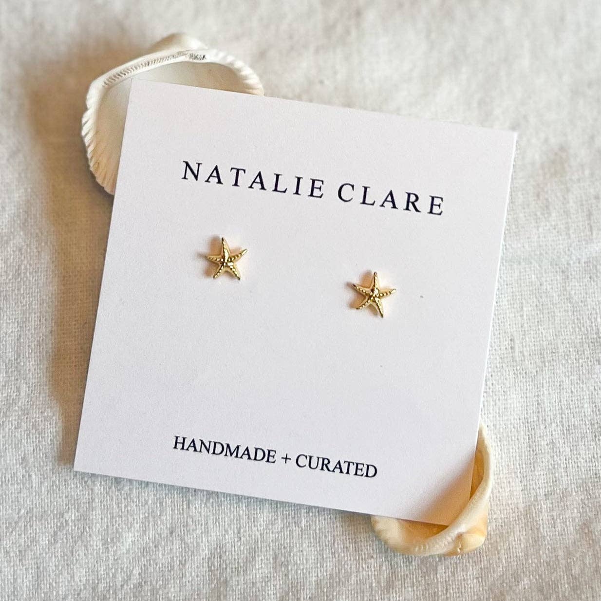 Tiny Starfish Studs