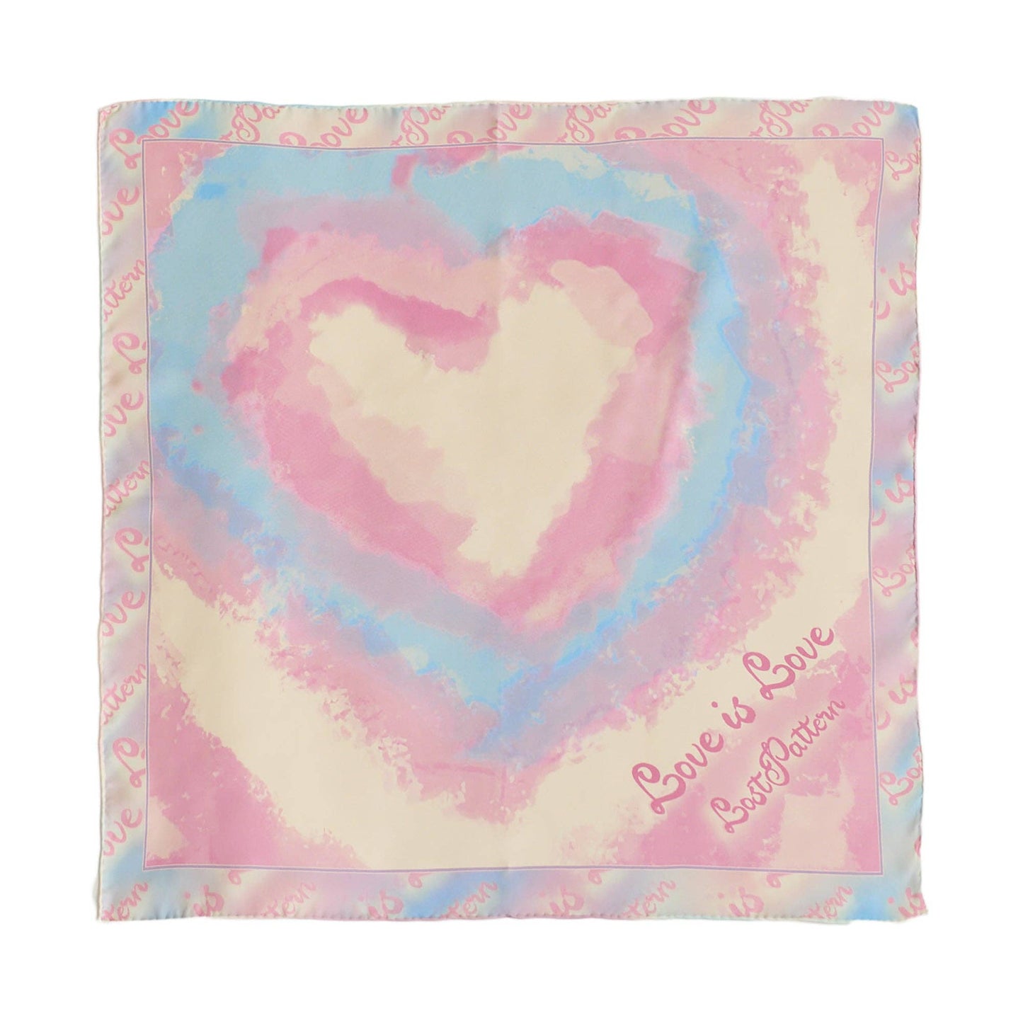 "Love is Love" Silk Scarf