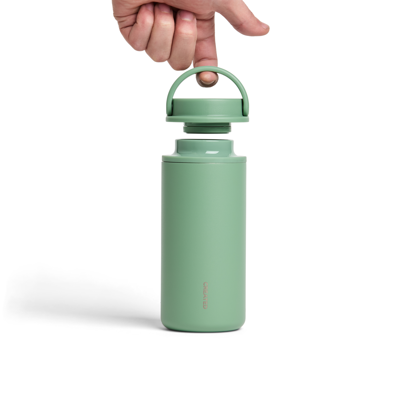 12oz Nomad with Grip Lid (Sage Green)