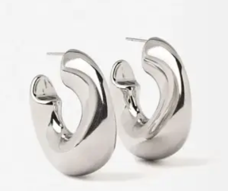 Wave-Puffy Hoops
