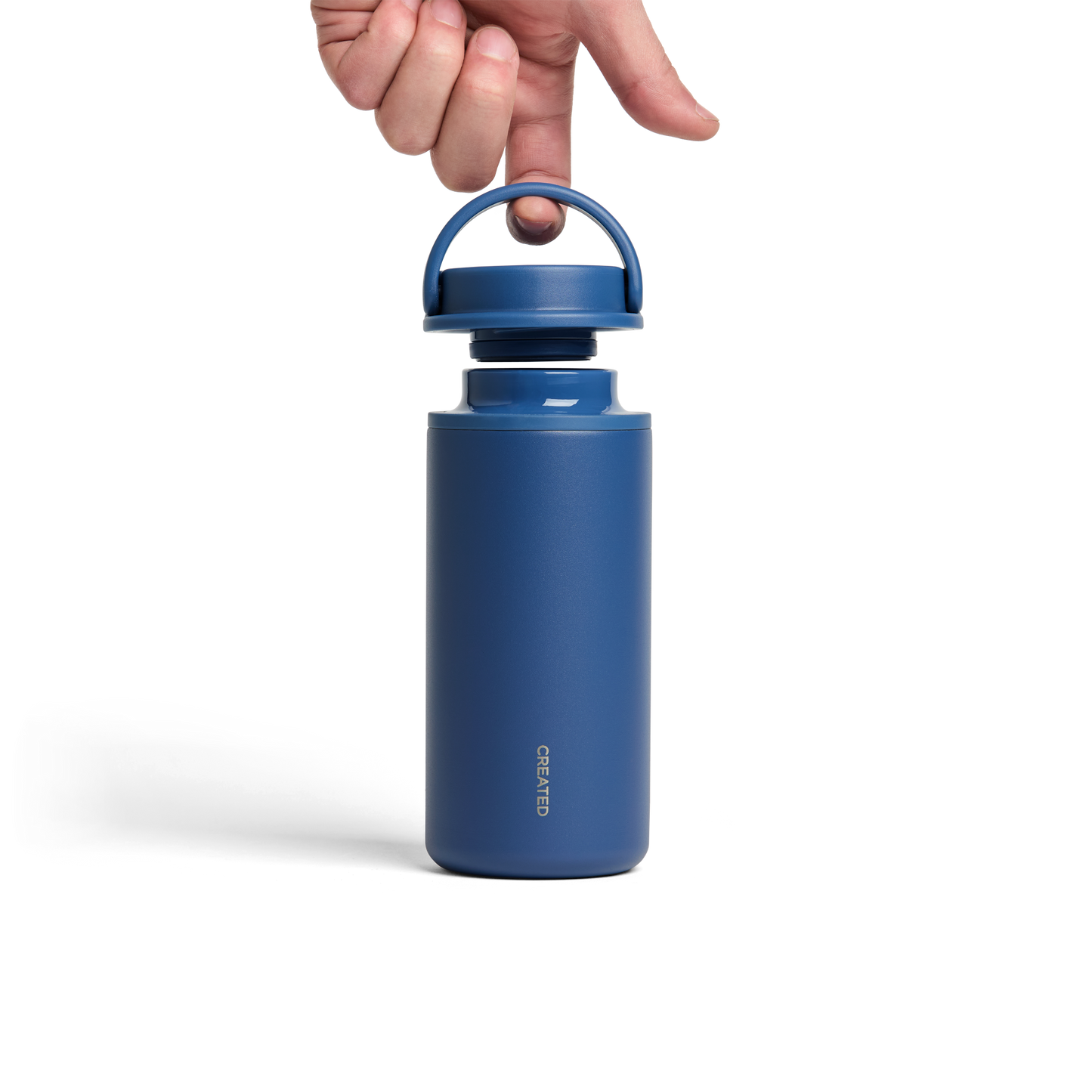 12oz Nomad with Grip Lid (Pacific Blue)